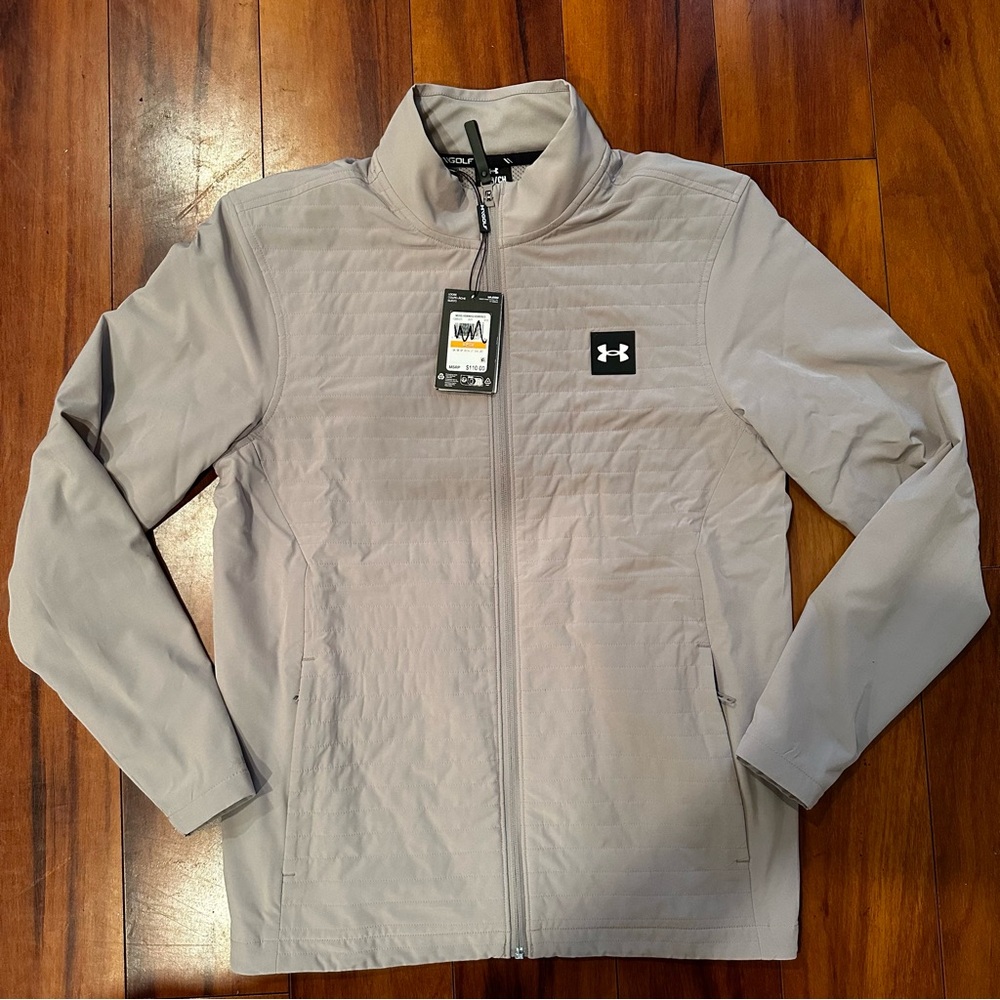 Under Armour light insulated grey jacket

Size small
Brand new